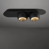 modular lighting -   montage externe marbul noir structuré design métal